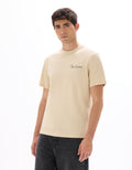 Beige Short Sleeves Tshirt - Celio Lebanon