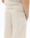Celio Loose Interlock Shorts - White