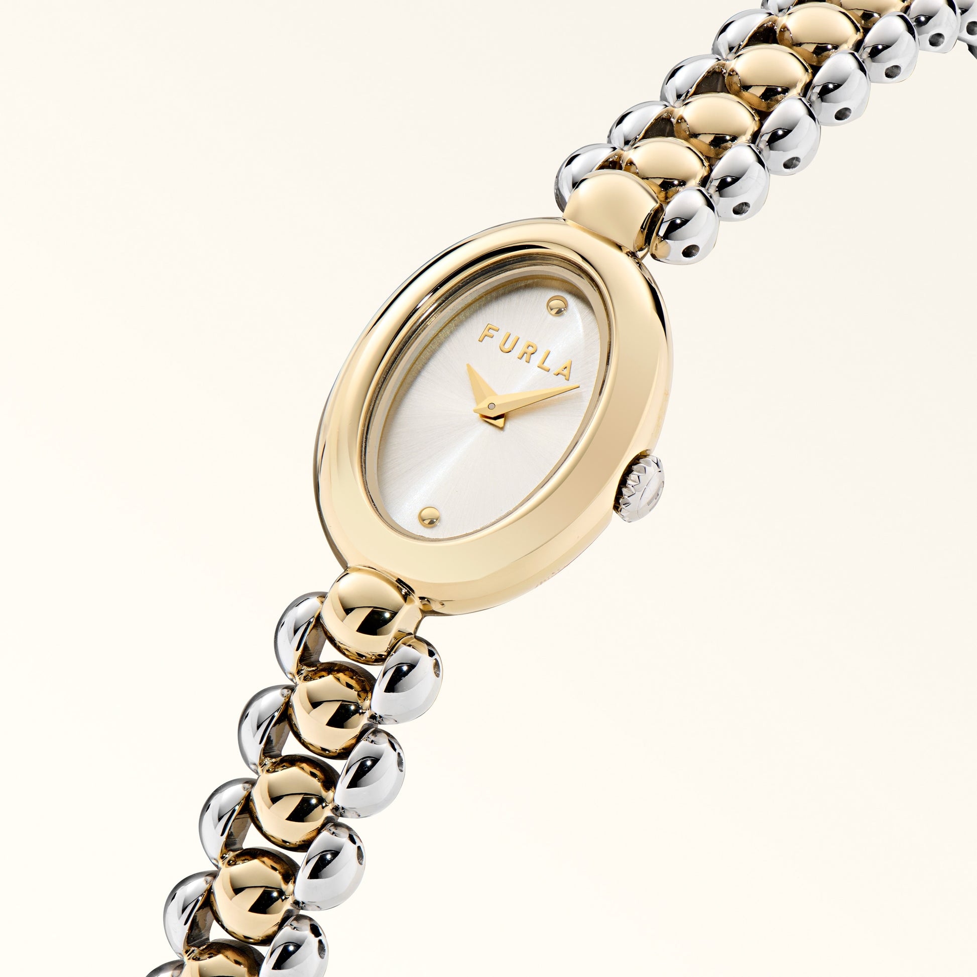 Furla Delizia Oval Case Watch 26X20Mm in Gold - Watches 