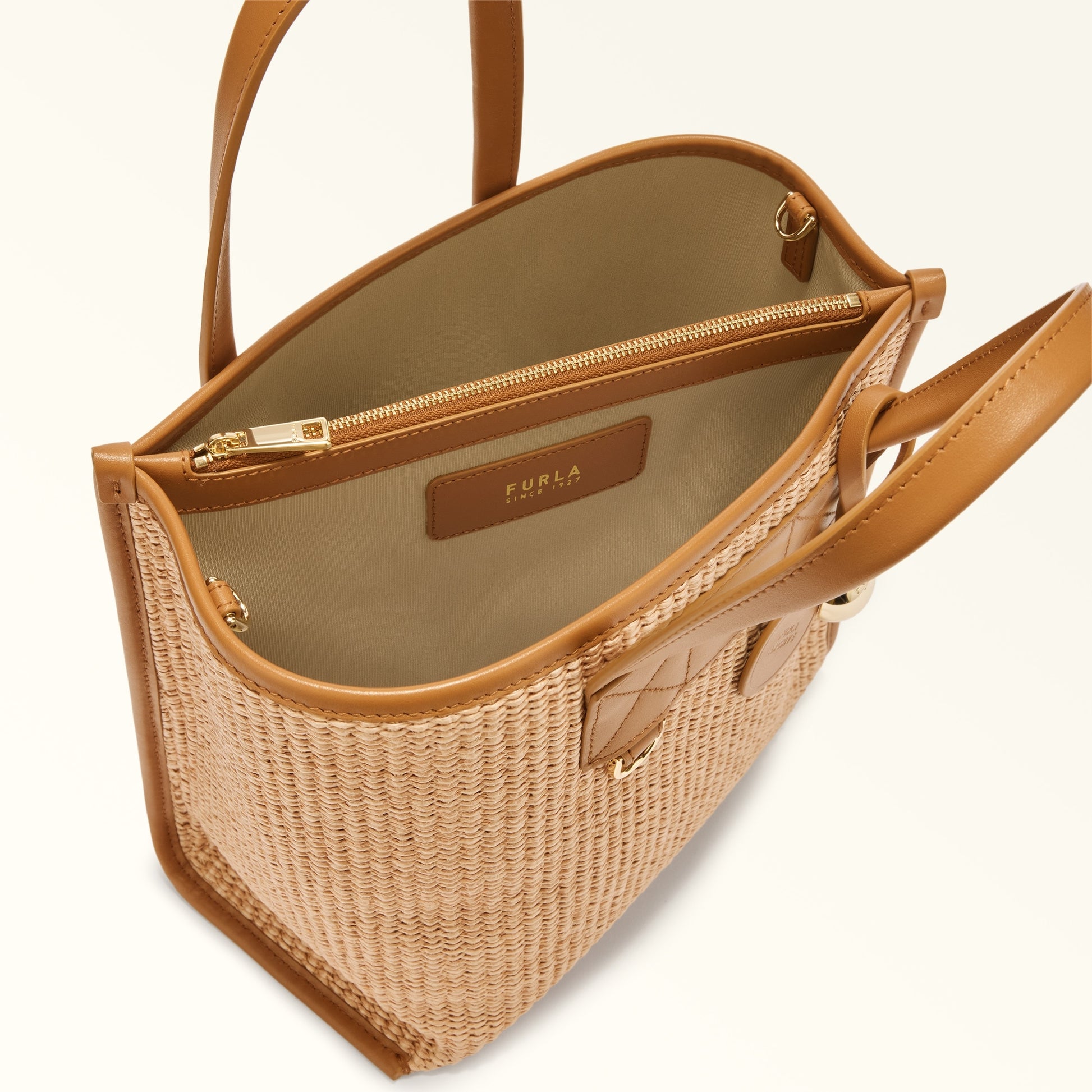 Furla Divide It S Tote in Brown - Bags 