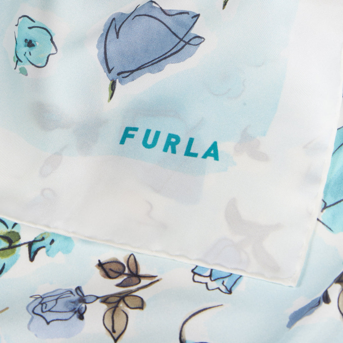 Scarf Furla Tortona Toni Acquamarina