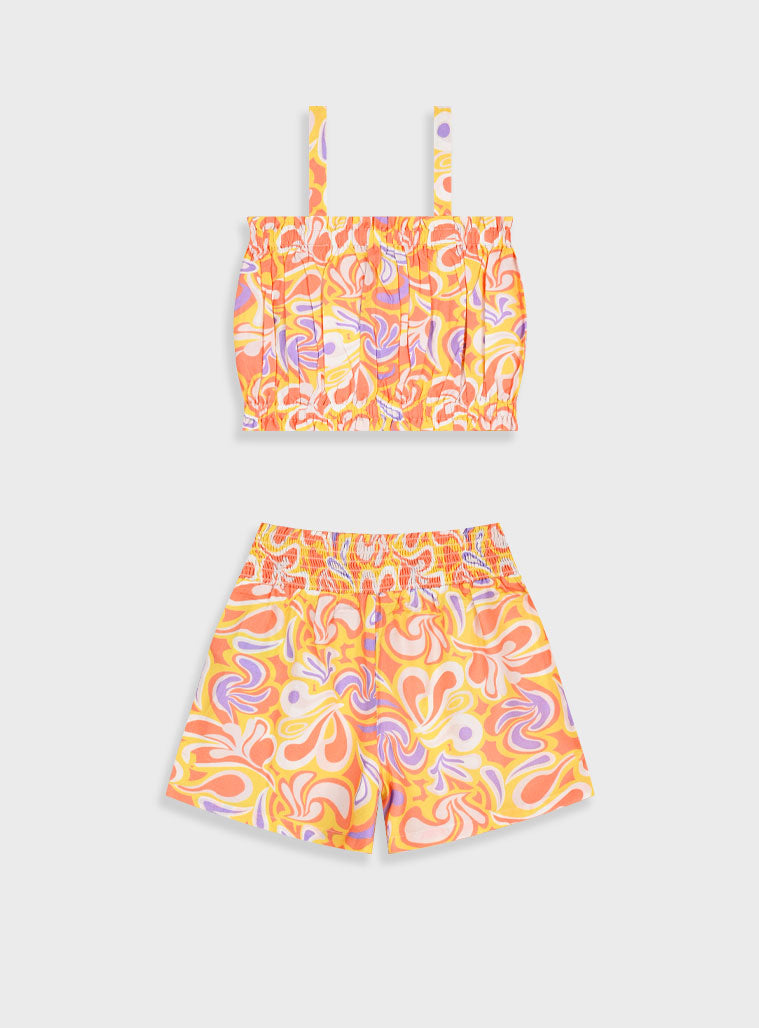 Printed set for girls Energiers