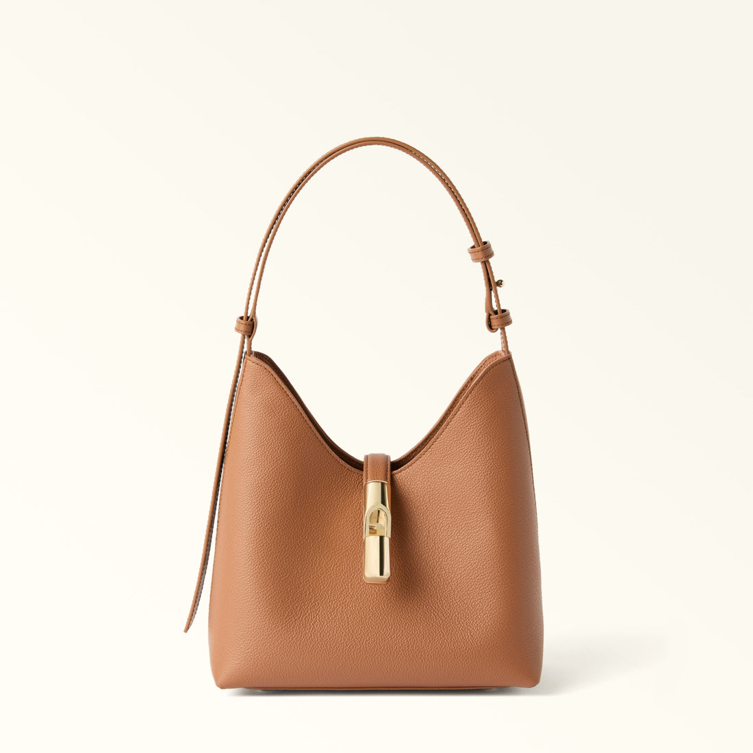 Furla Goccia S Hobo in Brown - Bags 