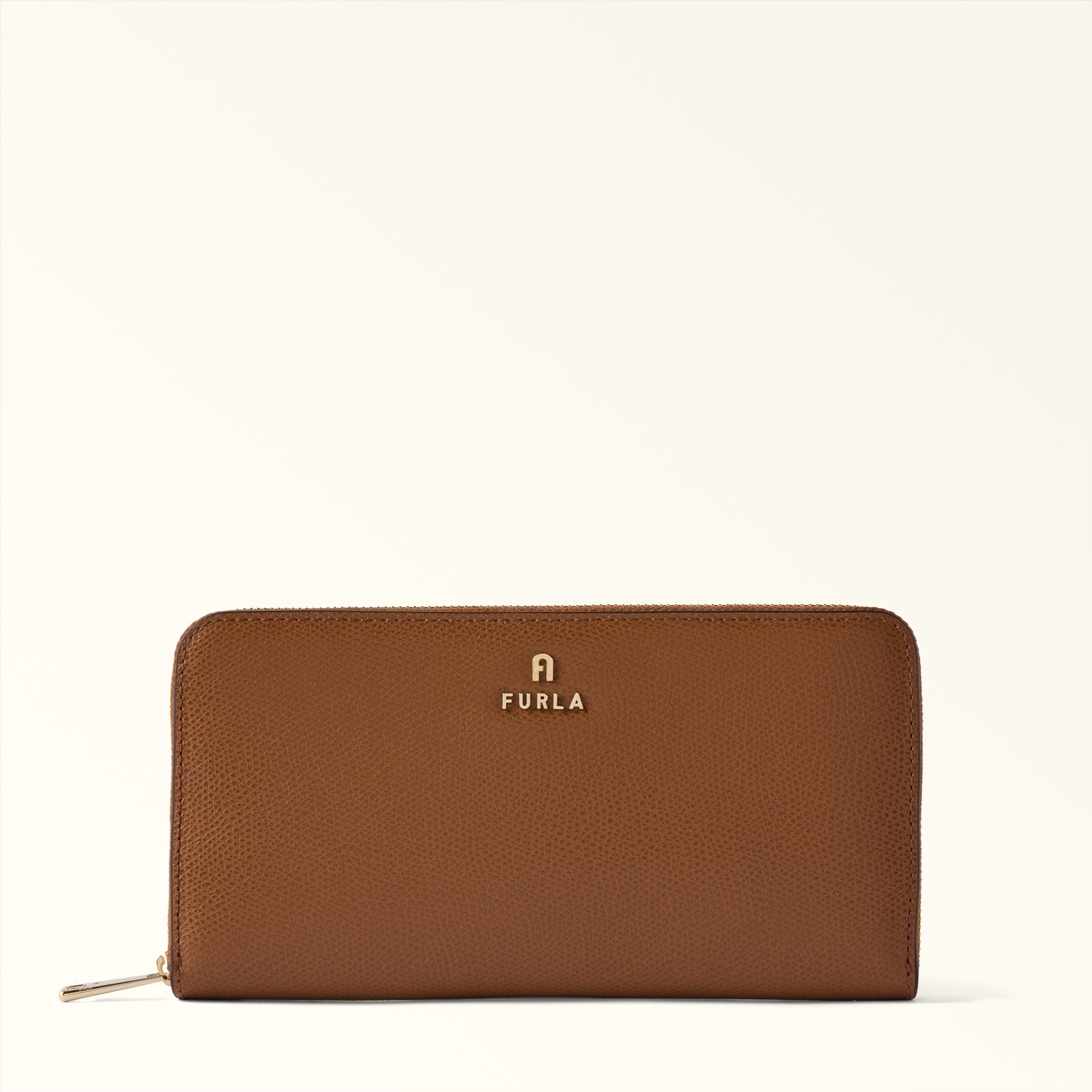 Furla Camelia Xl Zip Around in Brown - Wallets 