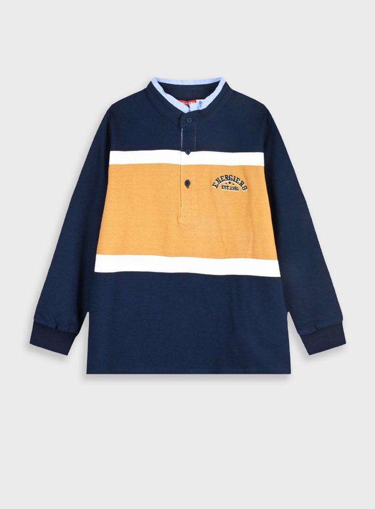 Children's Navy Blouse For Boy