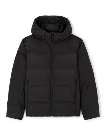 Black Puffy Jacket - Celio Lebanon