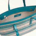 Furla Debby L Tote in Blue - Bags 