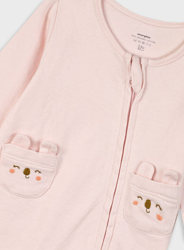 Romper for baby girls -organic cotton Energiers