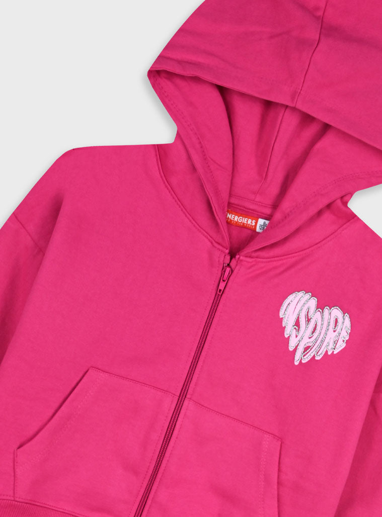 Pink Tracksuit(Cardigan,Trousers) for Girls