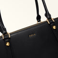 Furla Giulia M Boston  Bag In Leather