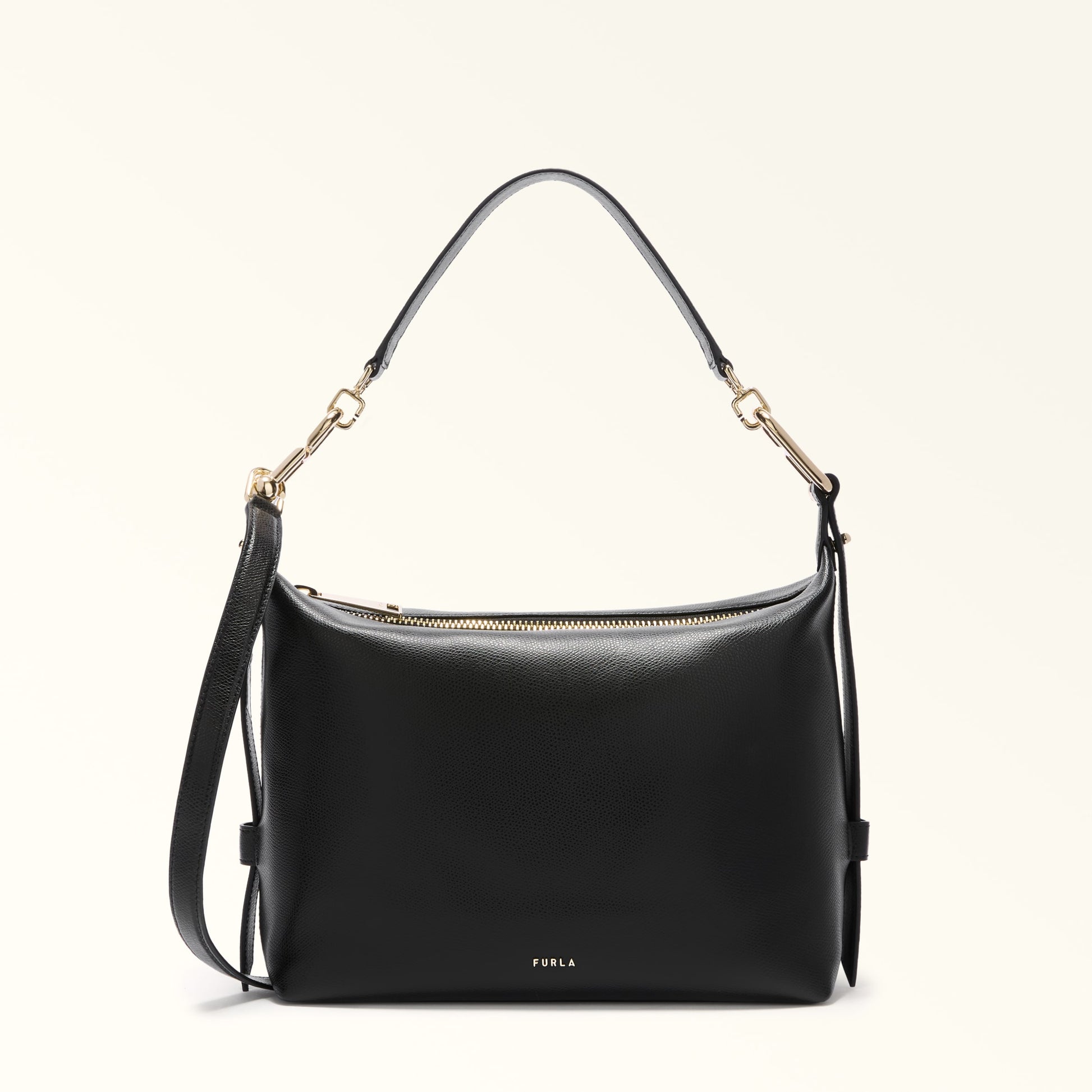 Furla Tonie M Hobo Bag In Leather