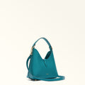 Furla Iride Mini Hobo W/Strap in Blue - Bags 