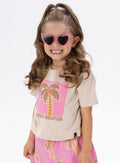 Pink Set(Blouse,Shorts) for Girls
