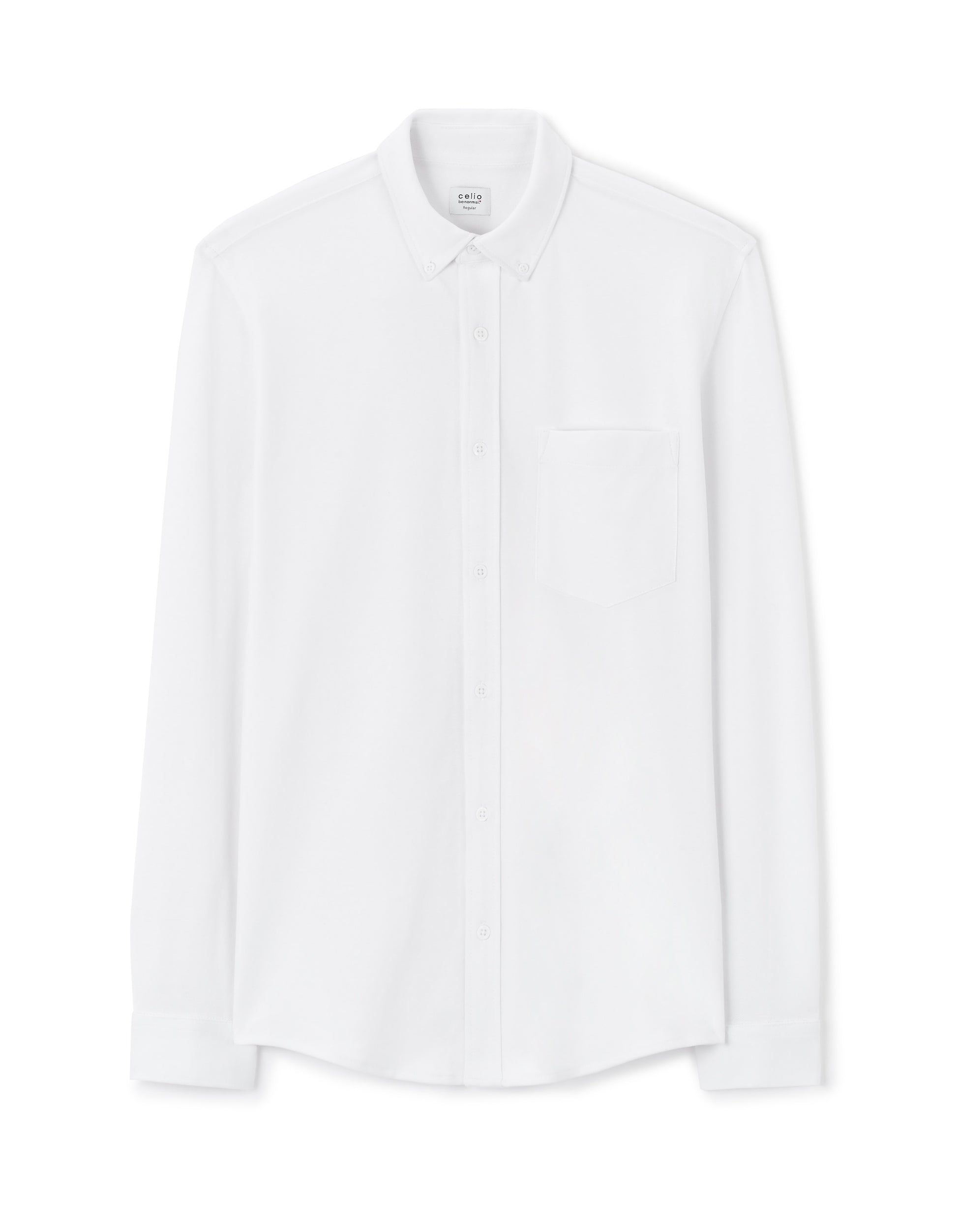 White Long Sleeves Shirt for Men