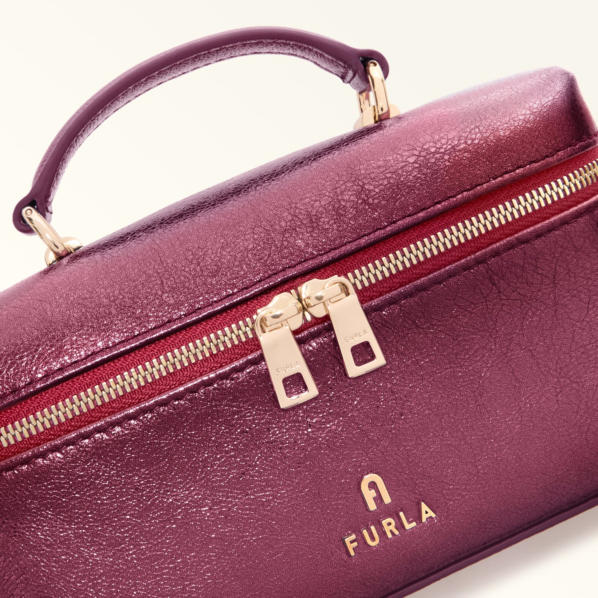Furla Camelia Micro Crossbody Bag In Leather