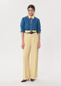 Pia trousers in vanilla by Tara Jarmon
