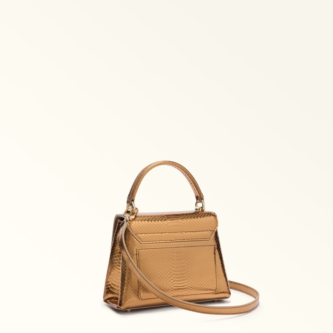 Furla 1927 Mini Top Handle Bag In Leather