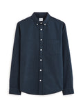 Dark Navy Long Sleeves Shirt - Celio Lebanon