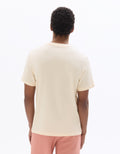 Celio Boxy Crew Neck Equilibrium Print T-Shirt - Beige