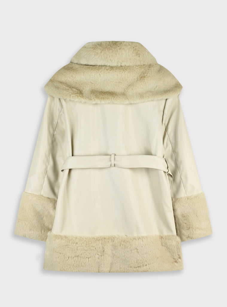 Girl Outdoor Clothing - Almond Milk