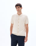 Ecru Short Sleeves Shirt - Celio Lebanon