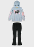Cotton Girl Set - Black