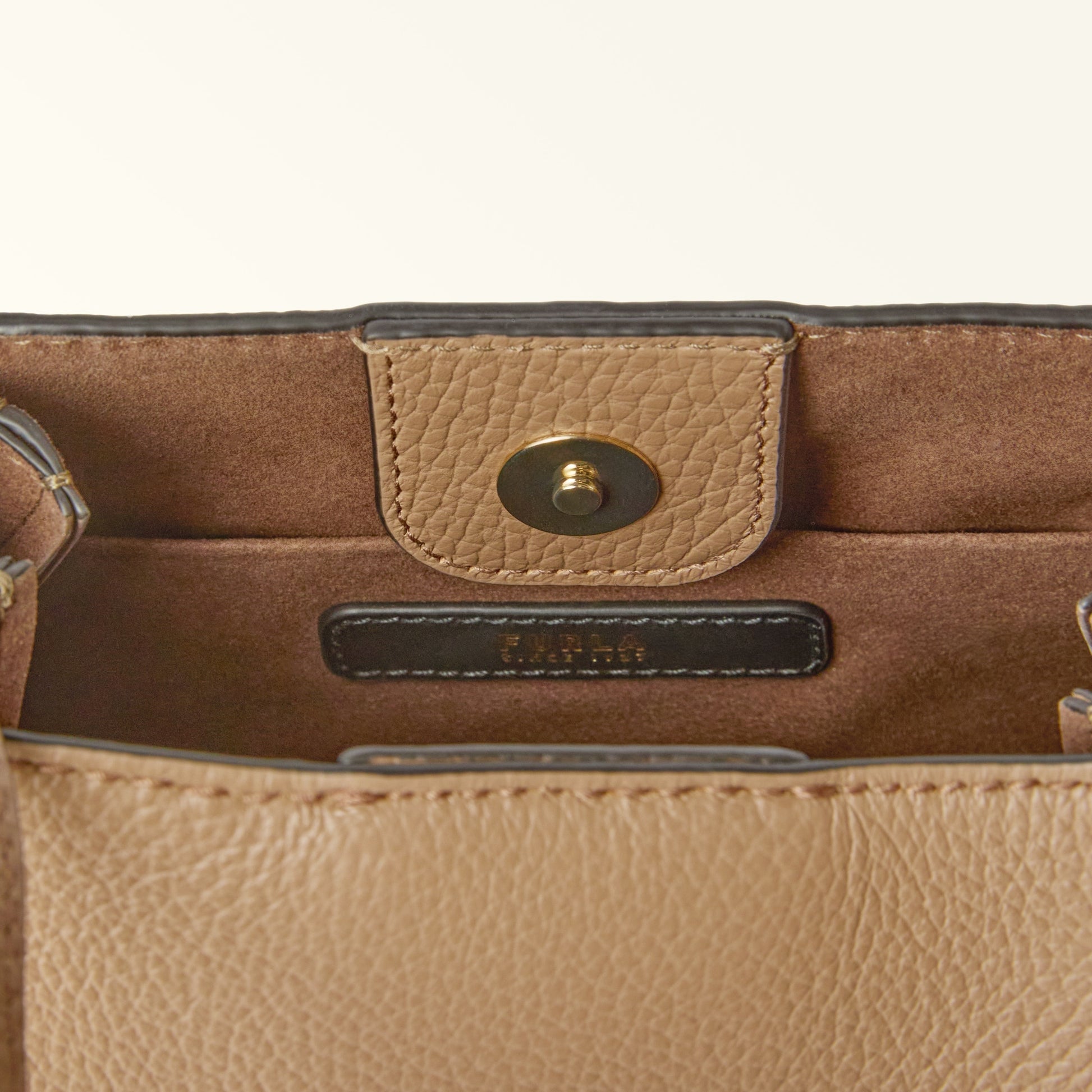 Furla Nuvola Mini Tote in Brown - Bags 