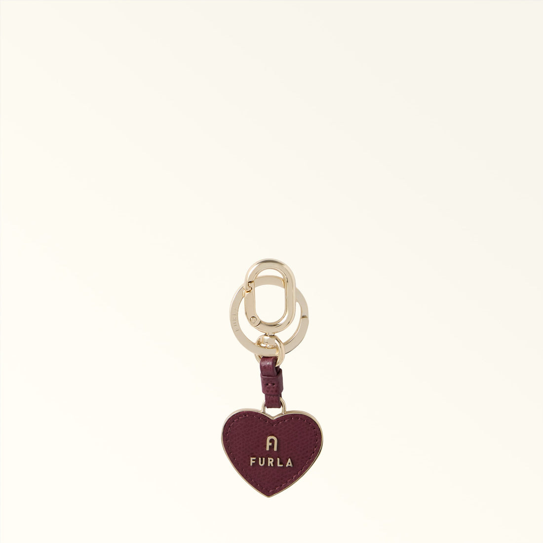 Furla Camelia Keyring Heart in Red - Charms 