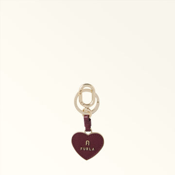 Furla Camelia Keyring Heart in Red - Charms 