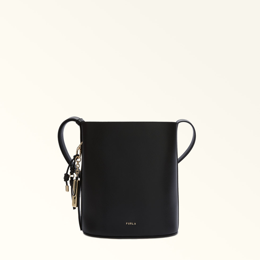 Furla Roxie S Bucket  Bag In Leather