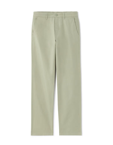 Straight Fit Stretch Cotton Chino Pants - Regular Length Celio