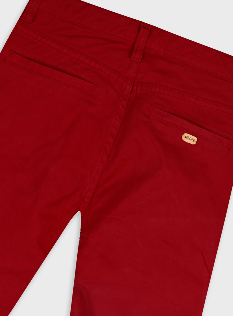 Children's Burgundy Trousers For Boy