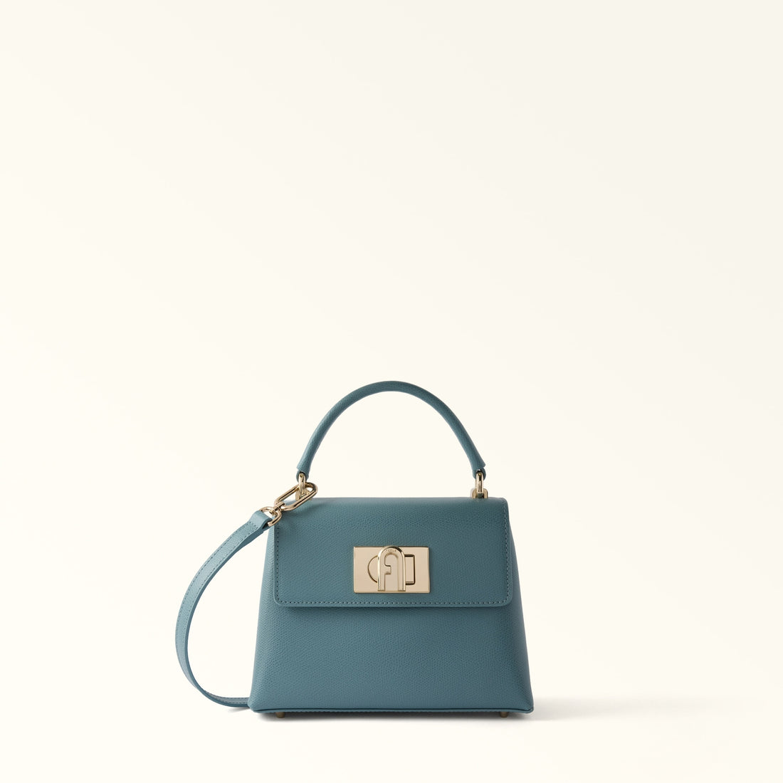 Furla 1927 Mini Top Handle in Blue - Bags 