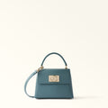 Furla 1927 Mini Top Handle in Blue - Bags 