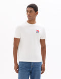 Optical White Short sleeves TShirt for men