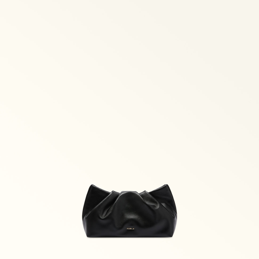 Furla Delia Mini Clutch in Black - Bags 