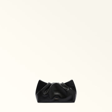Furla Delia Mini Clutch in Black - Bags 