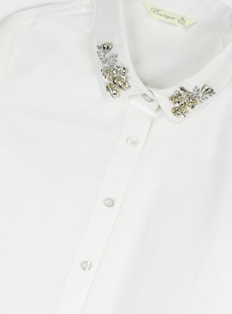 Cotton Girl Shirts - White