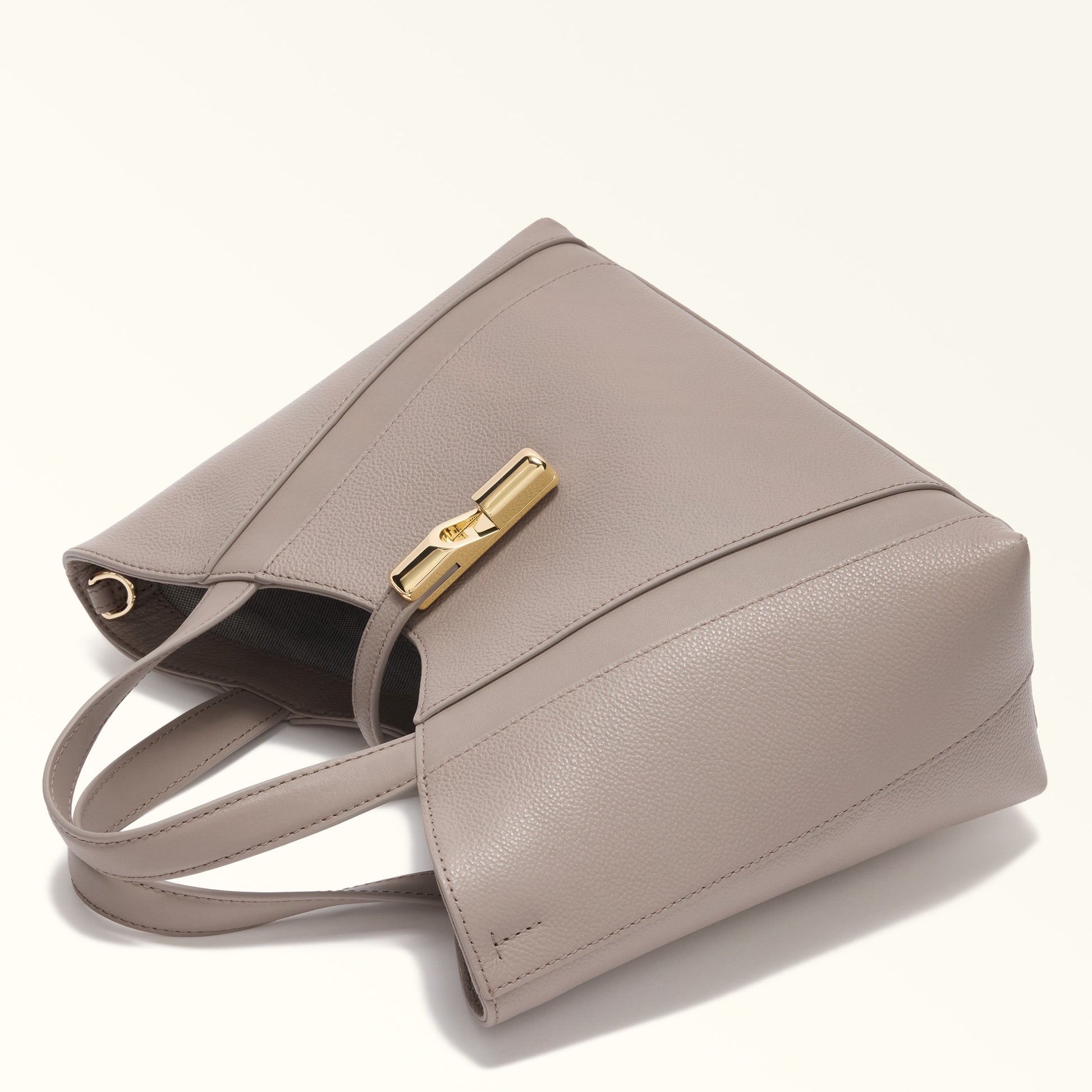 Furla Goccia S Tote in White - Bags 