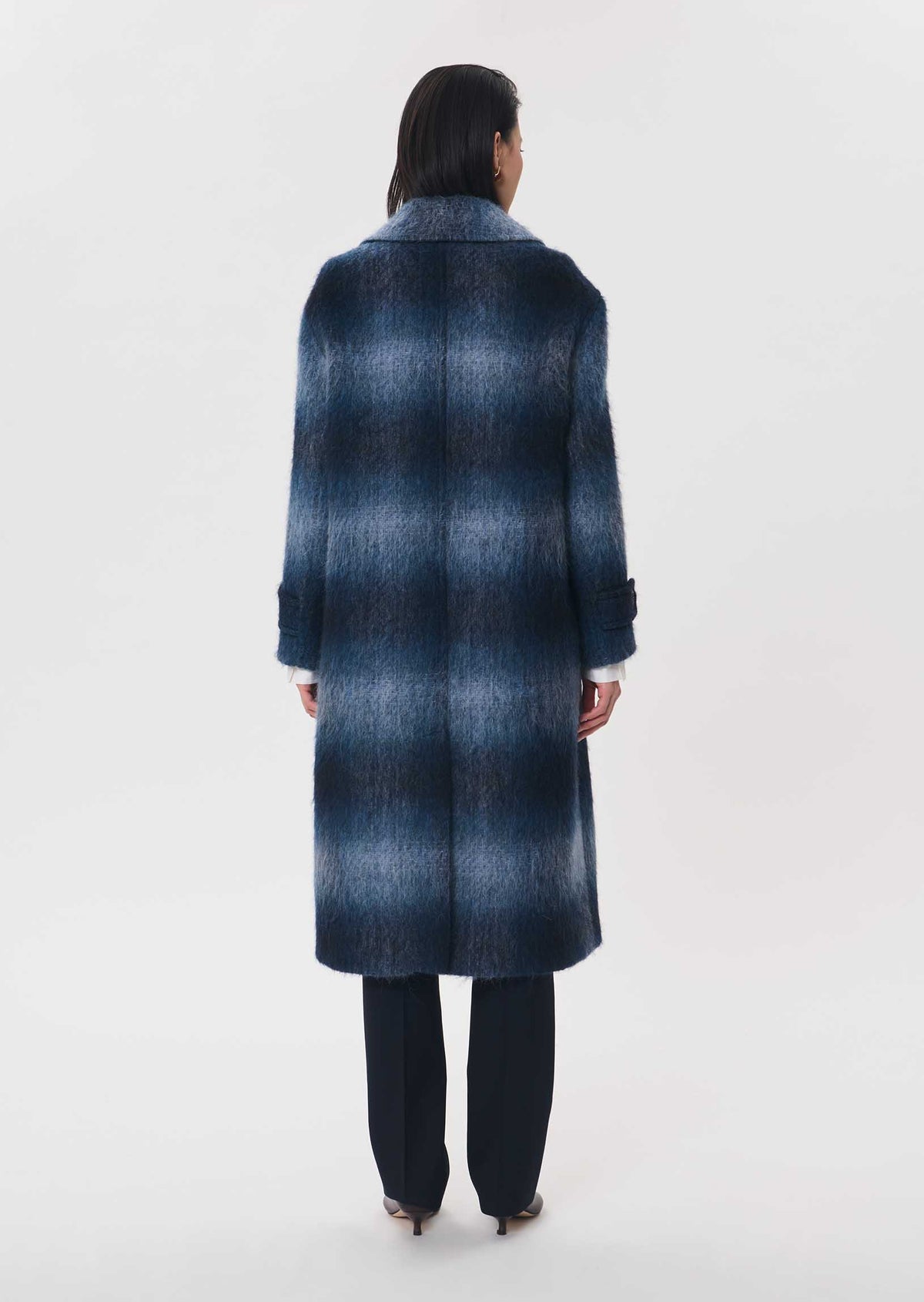 Marcelle coat in navy by Tara Jarmon