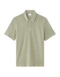 Celio Regular Fit 100% Linen Polo Shirt - Green