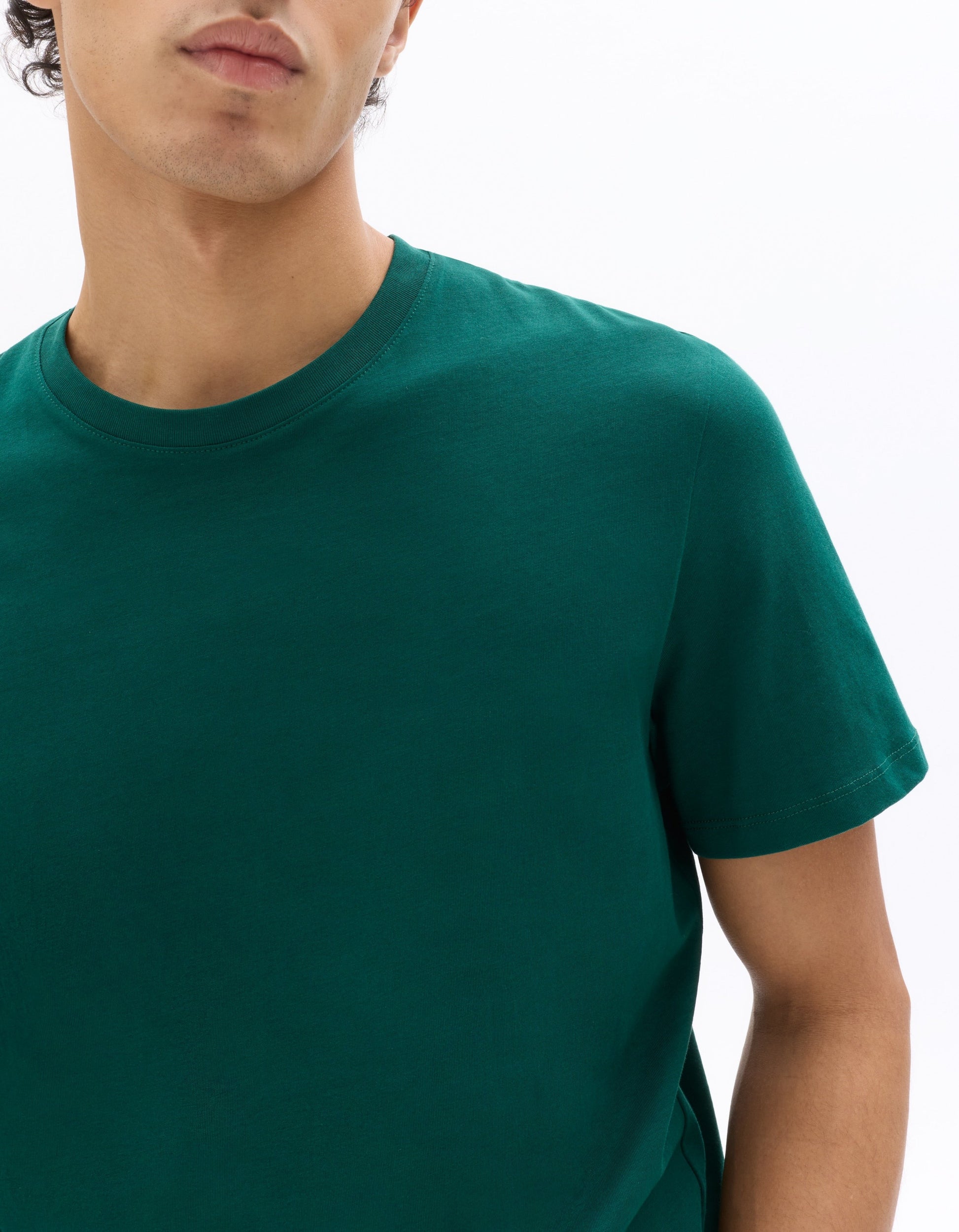 100% Cotton Regular Fit Crew Neck T-Shirt Celio
