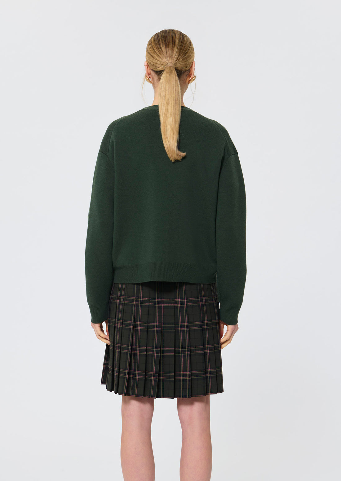 Gibus  green vest for women