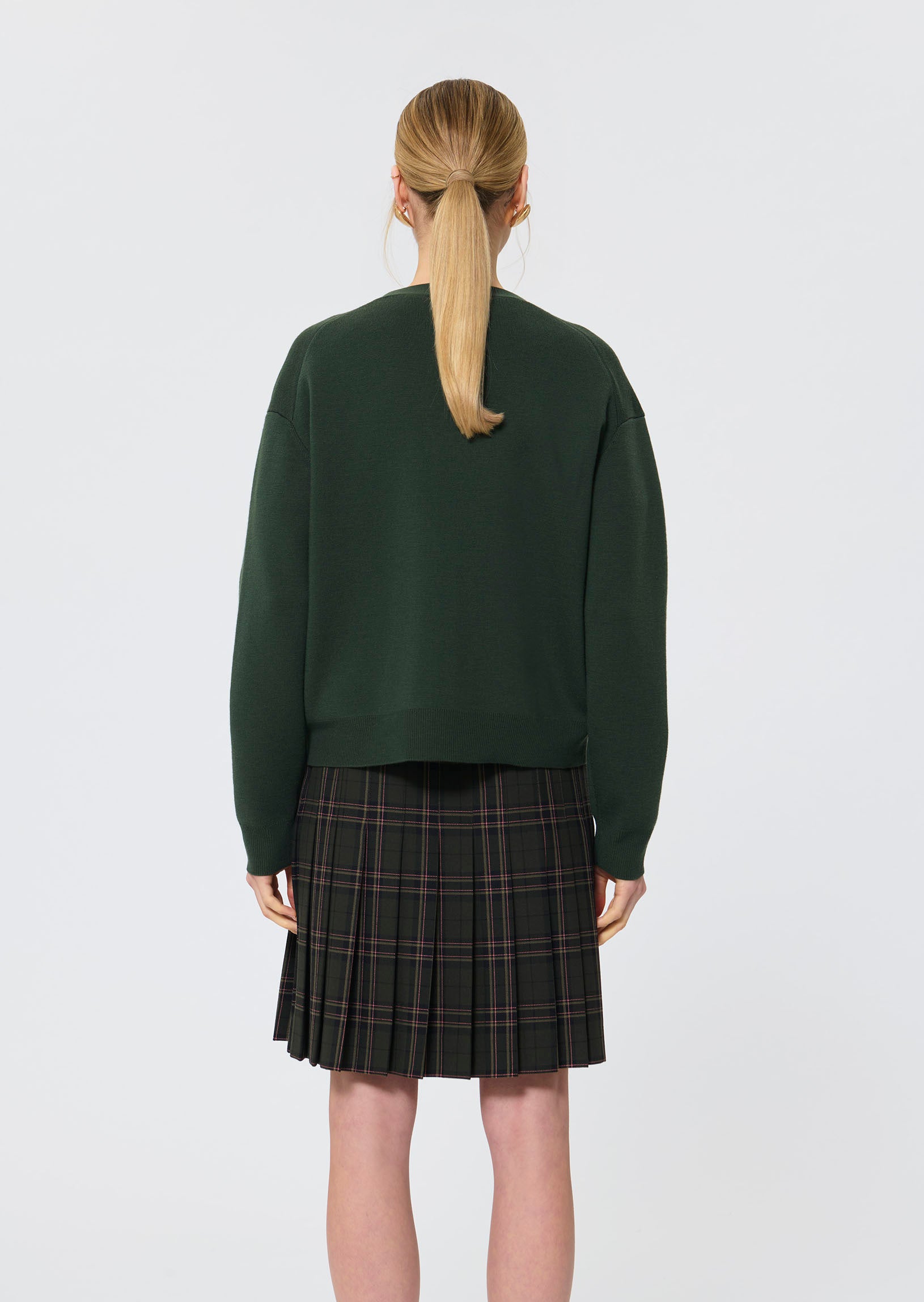 Gibus  green vest for women