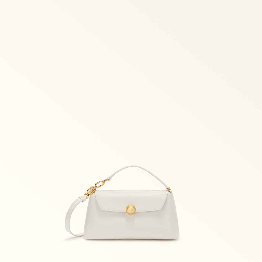 Furla Sfera Soft Mini Crossbody Top Handle in White - Bags 