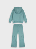Children's Green Tracksuit(Blouse,Trousers) For Girl