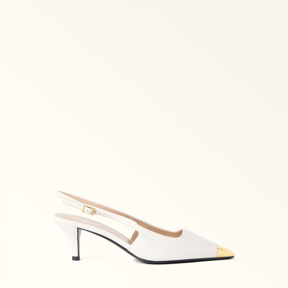 Furla Metal Slingback T.40 in White - Shoes 