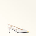 Furla Metal Slingback T.40 in White - Shoes 