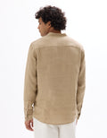 Beige Long Sleeves Shirt - Celio Lebanon