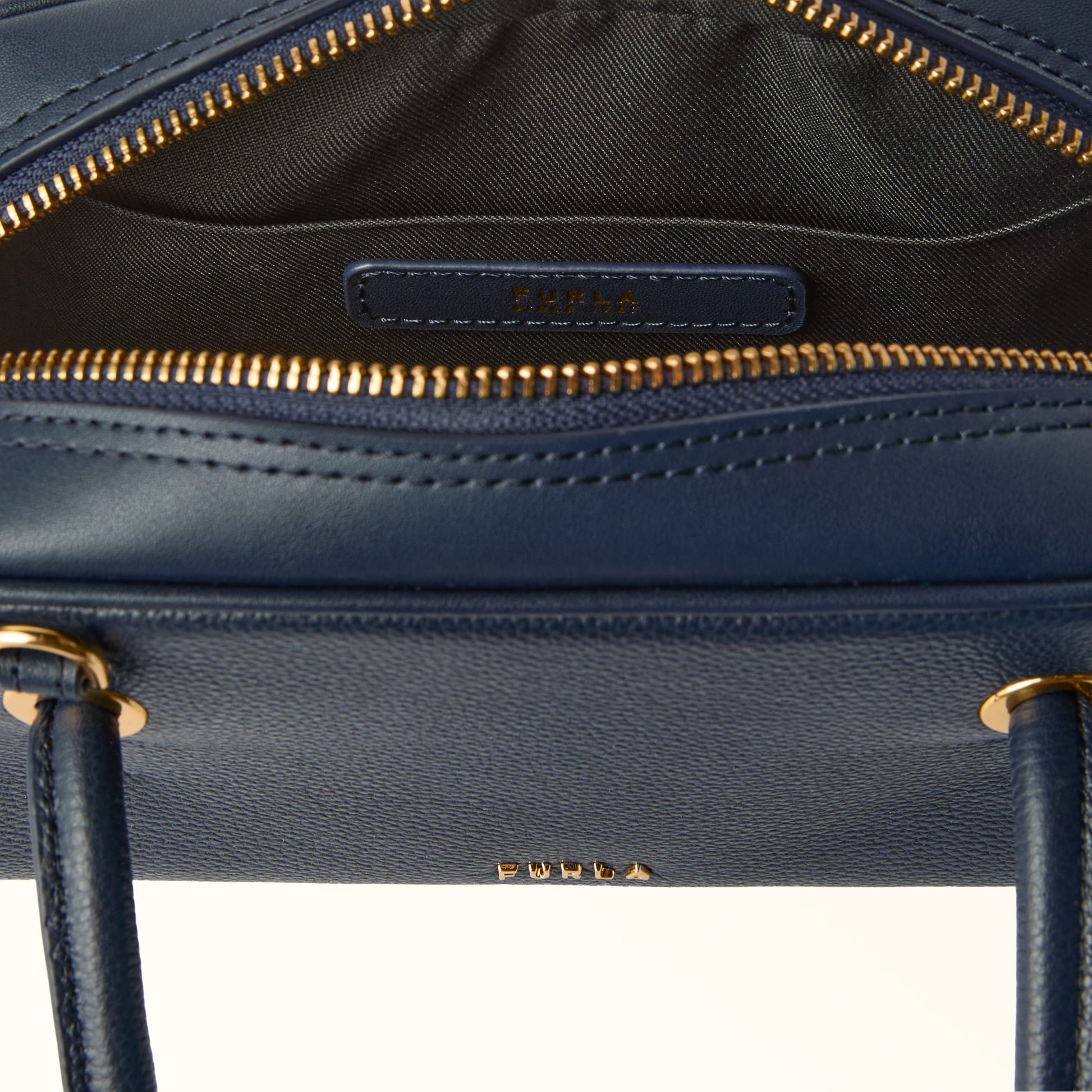 Furla Poppy Mini Dome in Blue - Bags 
